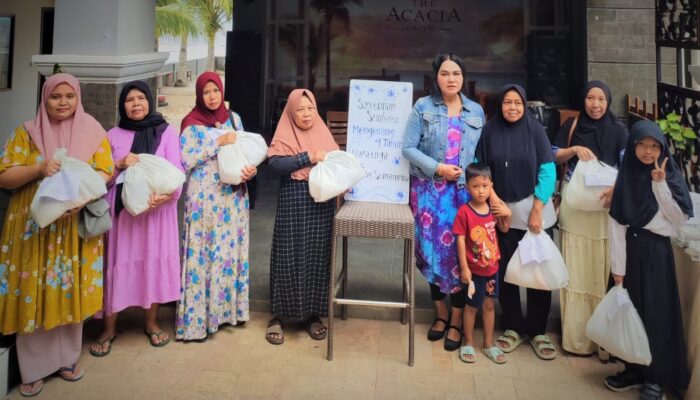 Mengenang 4 Tahun Berpulangnya Owner, Acacia Anyer Gelar Baksos