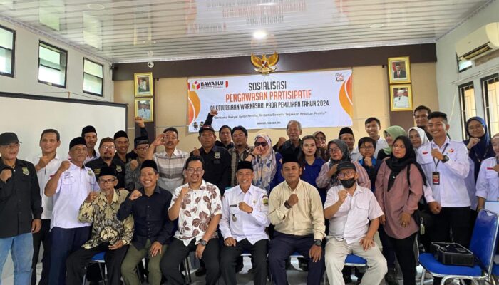 Bawaslu Kecamatan Citangkil Gelar Sosialisasi Pengawasan Partisipatif di Kelurahan Warnasari
