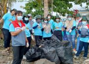 Aksi Nyata PT Elnusa untuk Lingkungan: Bersih-Bersih Pantai Medaksa Cilegon