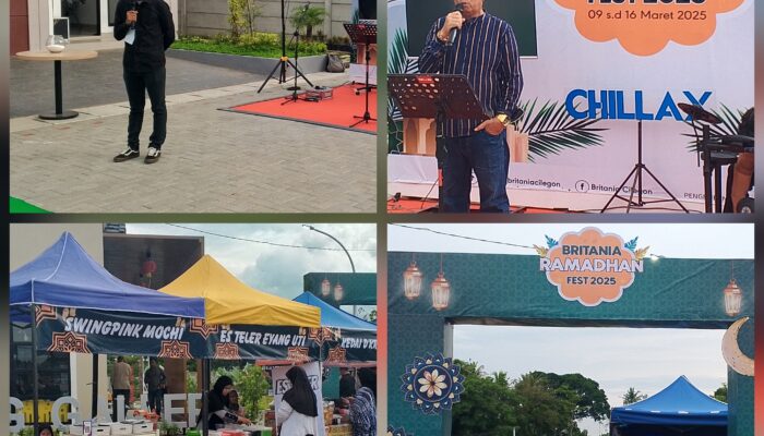 Grand Opening Britania Ramadhan Fest 2025,Ada 20 Stand UMKM Dan Aneka Kuliner 