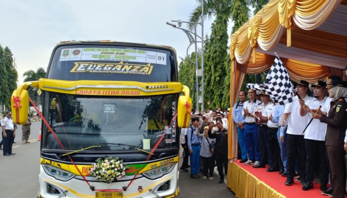Dukung Program Mudik Gratis 2025 Pemkot Cilegon, PT Asahimas Sediakan Dua Bus Tujuan Cirebon dan Yogyakarta