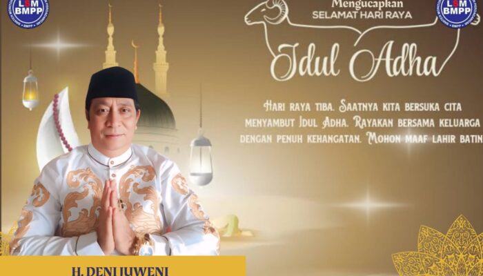 SEGENAP KELUARGA BESAR LSM BMPP MENGUCAPKAN SELAMAT HARI RAYA IDHUL ADHA 1446 H, MINAL AIDZIN WAL FAIDZIN MOHON MAAF LAHIR DAN BATIN