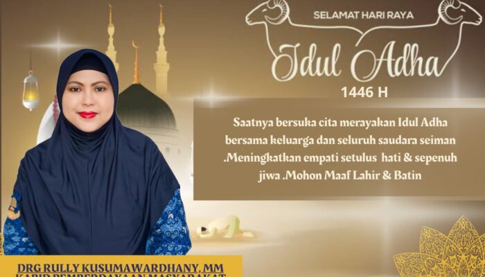 Hari Raya Idhul Adha, Saatnya bersuka cita merayakan  bersama keluarga dan seluruh saudara seiman , Meningkatkan empati setulus  hati dan  sepenuh jiwa .Mohon Maaf Lahir dan Batin