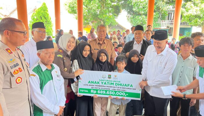 Didampingi Kejari, Baznas Cilegon Salurkan Santunan Tahap Kedua untuk 128 Anak Yatim di Pulomerak