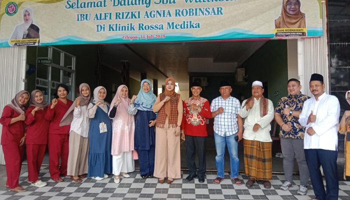Gelar USG Gratis untuk Ibu Hamil, Klinik Rossa Medika Dapat Apresiasi dari Ibu Wali Kota Cilegon