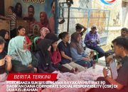 ‎PT Bonanza Sukses Bersama rayakan HUT RI ke 80 bagikan dana Corporate Social Responsibility (CSR) di dua kelurahan  ‎