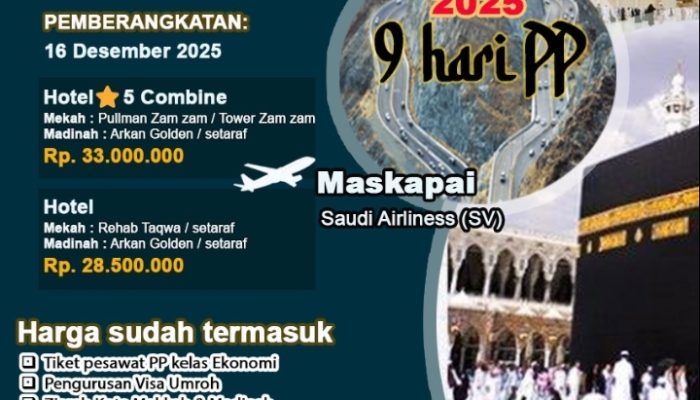 PAKET UMROH BERSAMA PT.IBNA SITTAH SYAHRIL CABANG BANTEN,HADIRKAN LAYANAN UMROH TERBAIK DI INDONESIA